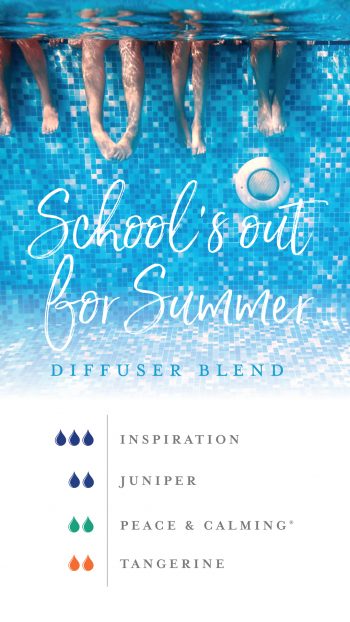 School’s out for Summer diffuser blend