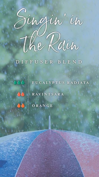 Singin’ in the Rain diffuser blend