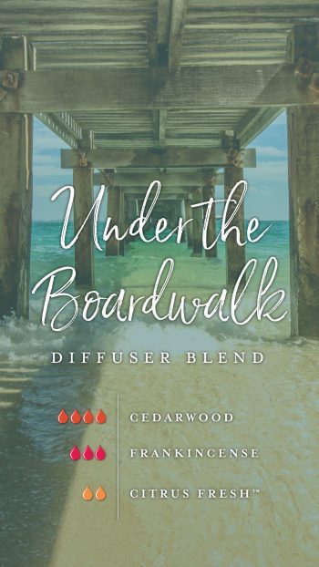 Under the Boardwalk diffuser blend 