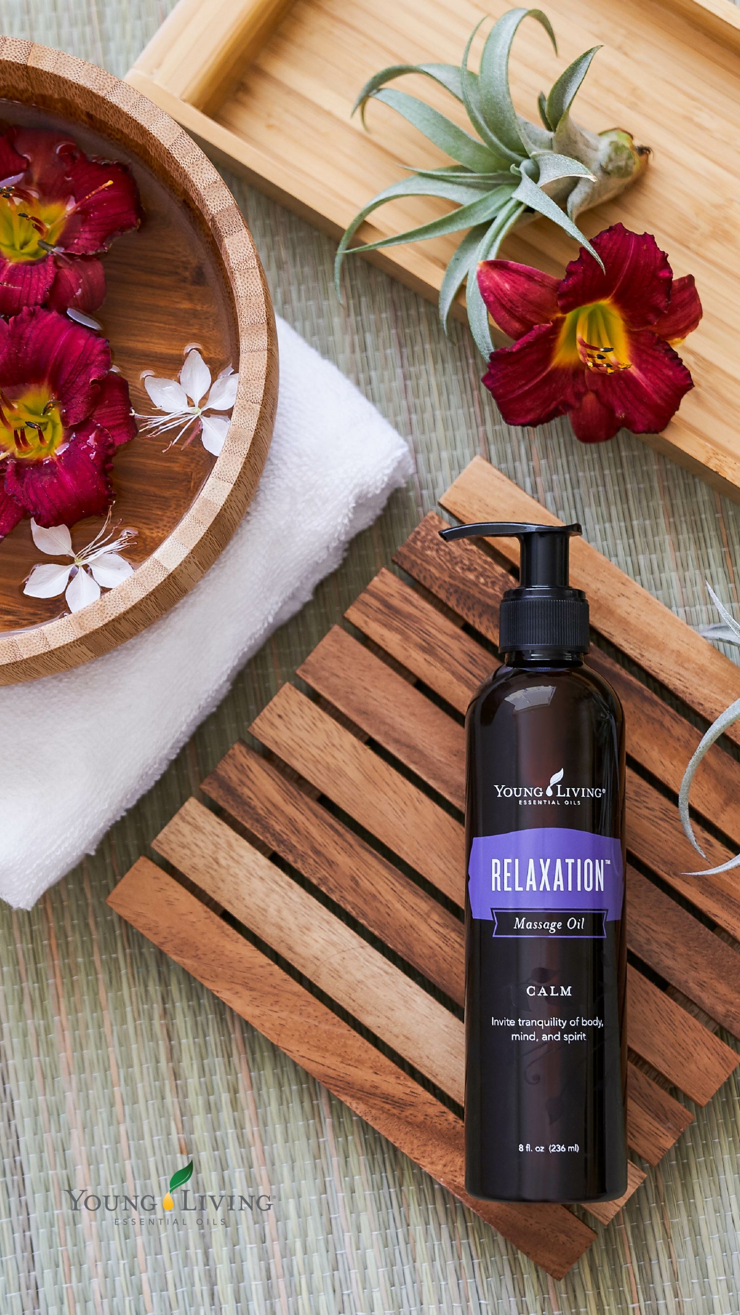 Relaxation massage oil