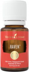 bottle of Raven Essential Oil Blend LMC3402