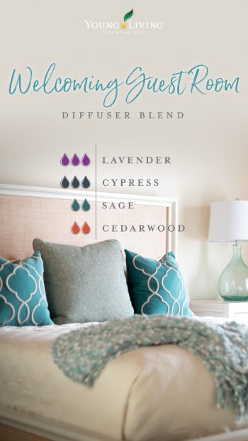 welcoming guest room diffuser blend 