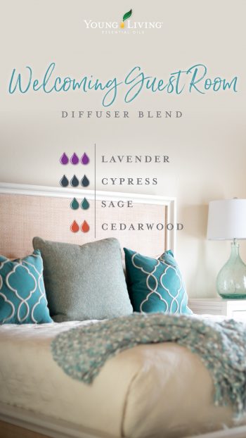 welcoming guest room diffuser blend