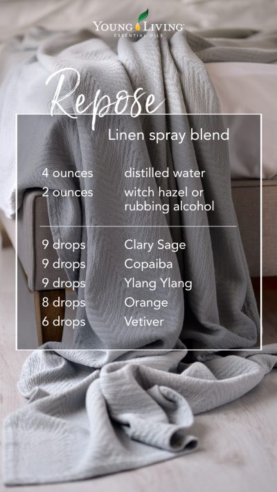 DIY linen spray recipe