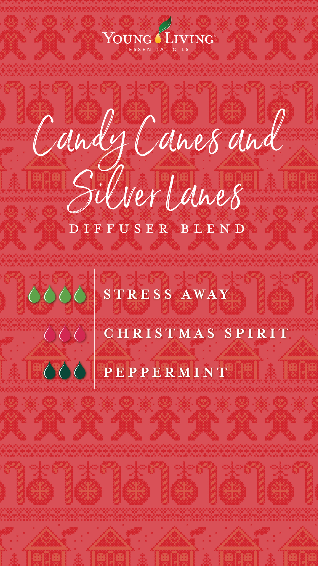 Candy Canes and Silver Lanes diffuser blend