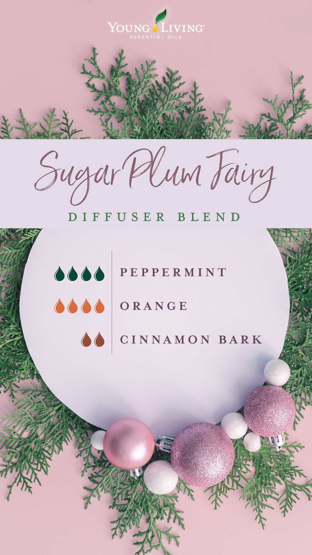 Sugar Plum Fairy Diffuser Blend