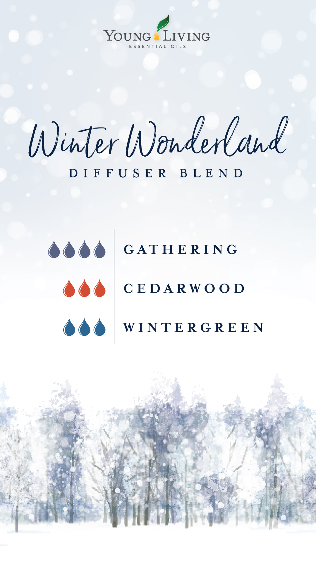 Winter Diffuser Blends - Pink Fortitude, LLC