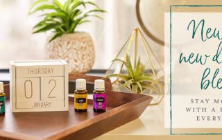 calendar and essential oils for diffuser blends for the every month of the year