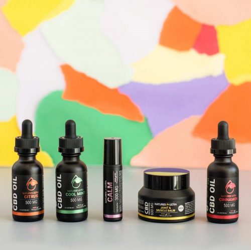 CBD Product family Nature's Ultra CBD family