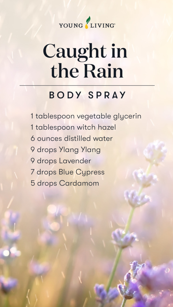 DIY Body Spray with Essential Oils Young Living Blog