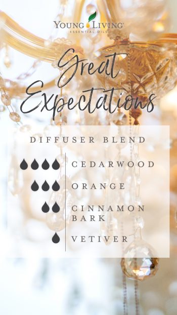 4 drops Cedarwood 3 drops Orange 2 drops Cinnamon Bark 1 drop Vetiver