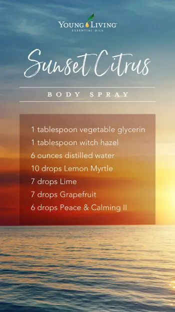 Diy Spray With Essential Oils Young Living Blog - Diy Essential Oil Spray Witch Hazel
