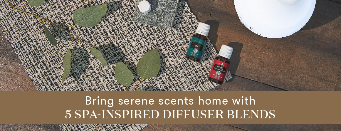 Bring serene scents home with 5 spa inspired diffuser blends