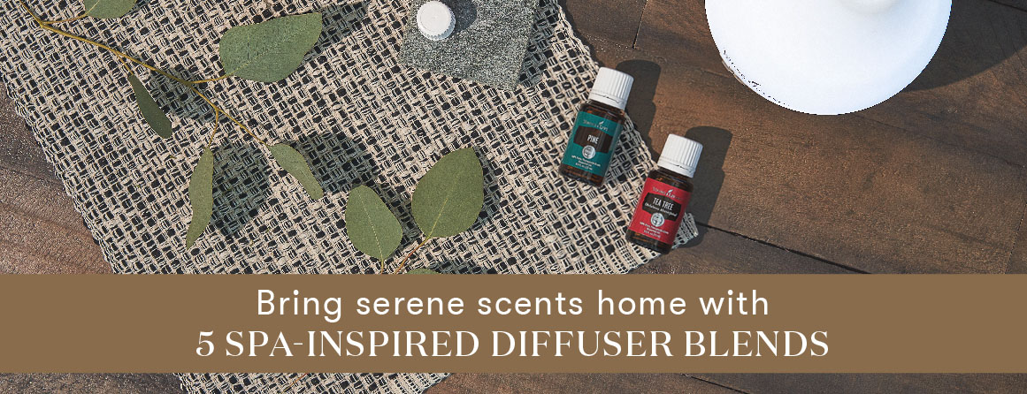 Bring serene scents home with 5 spa inspired diffuser blends