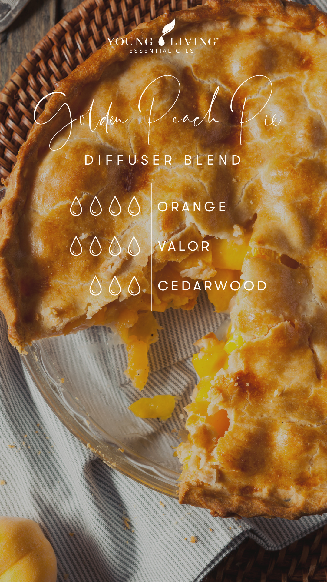 4 drops Orange 4 drops Valor 3 drops Cedarwood