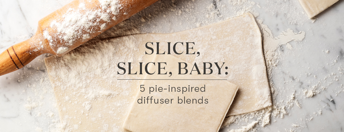 5 pie-inspired diffuser blends