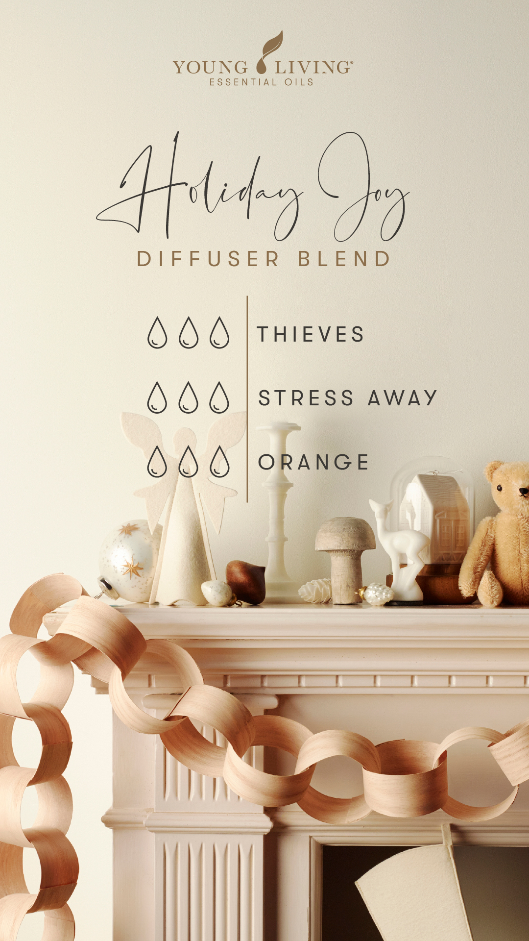blog-Holiday hacks for surviving the season_Holiday Joy-Diffuser Blend_US Young Living Holiday Joy essential oil diffuser blend