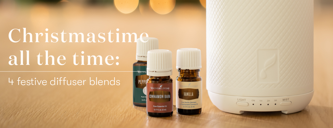 Young Living Holiday Essential Oil Diffuser Blends
