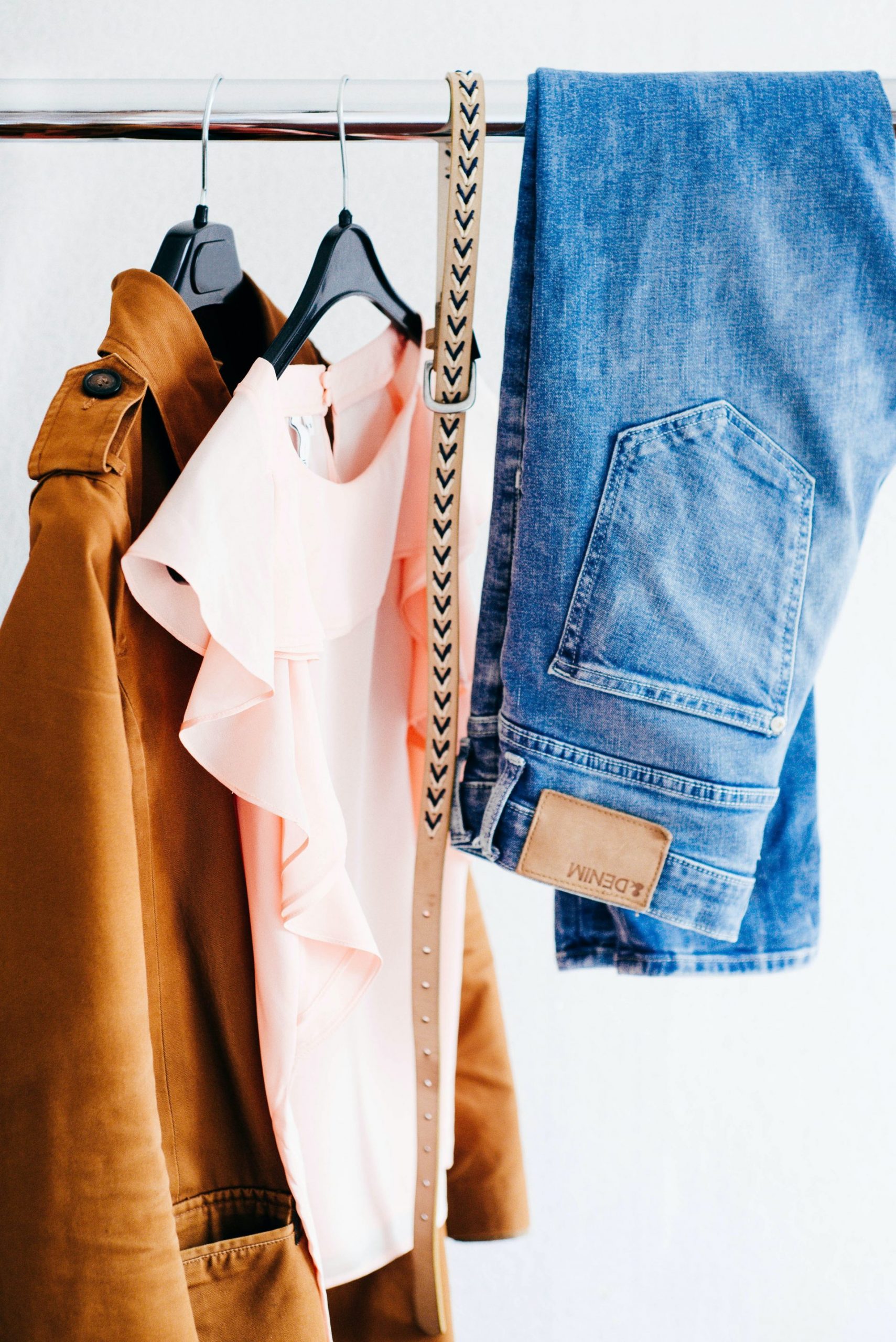 Young Living Blog - Jeans, jacket and belt. Closet refresh