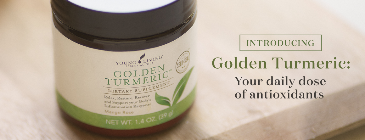 Introducing Golden Turmeric: Your daily dose of antioxidants--Young Living Essential Oils Blog