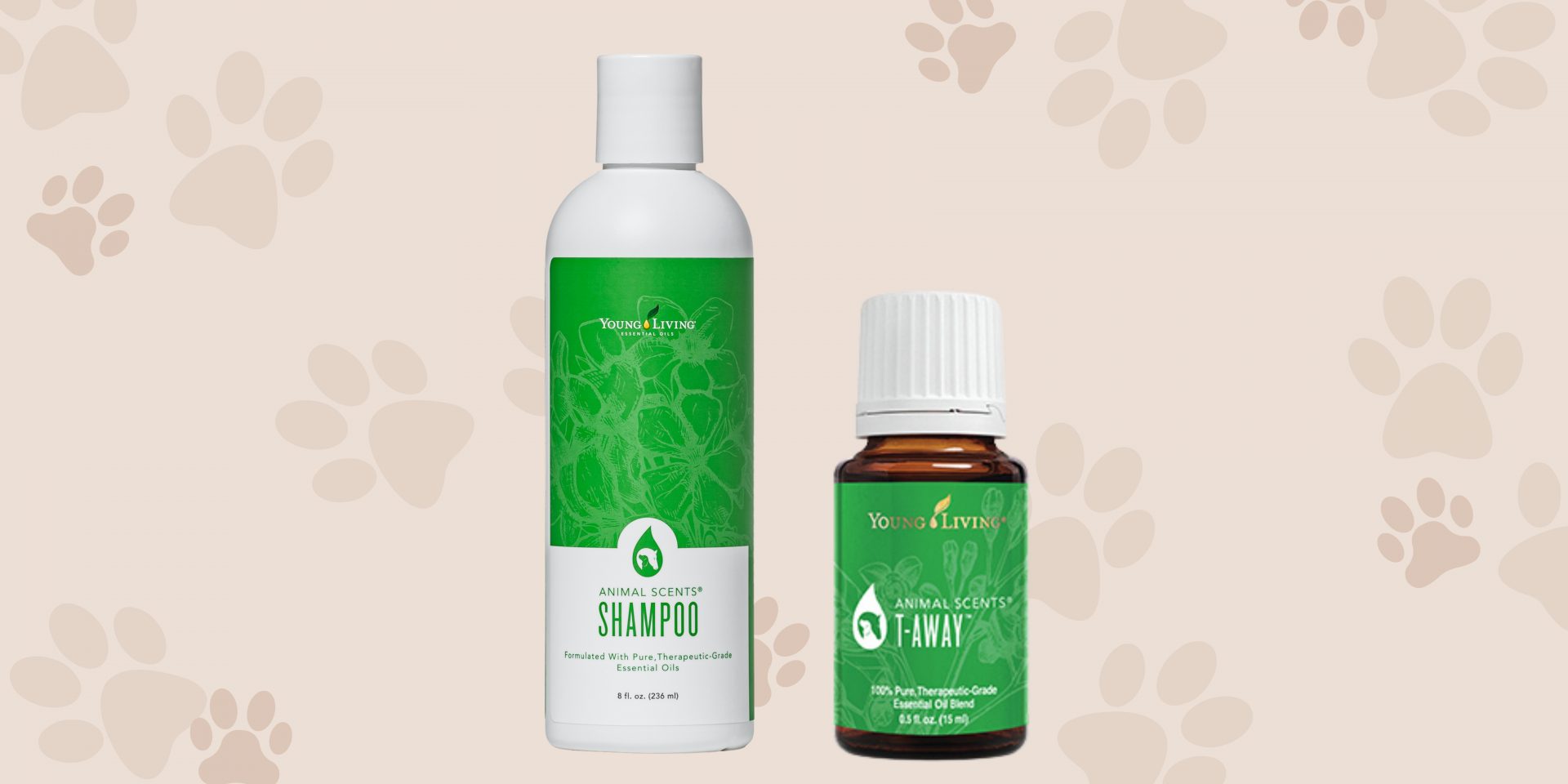 Animal Scents Shampoo & T-Away - Young Living Essential Oils