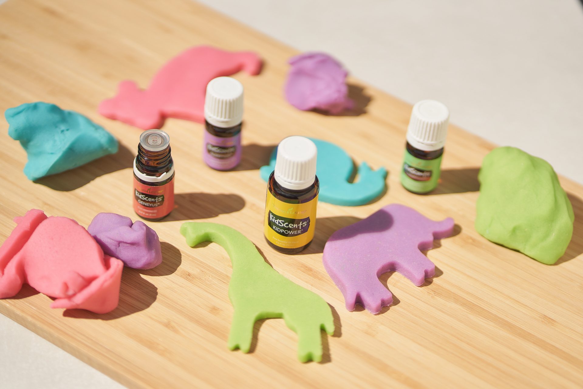 How to make Homemade Essential Oil Play dough