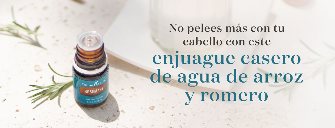 Enjuague Casero para el Cabello de Agua de Arroz y Aceite de Romero | El  Blog de Young Living