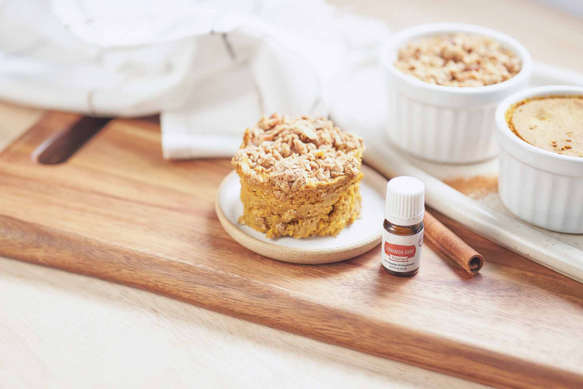 Apple pumpkin spice baked oats - Young Living Lavender Life Blog 