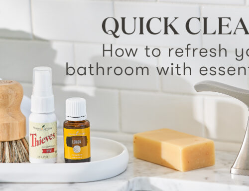 Quick clean: How to refresh your bathroom with essential oils