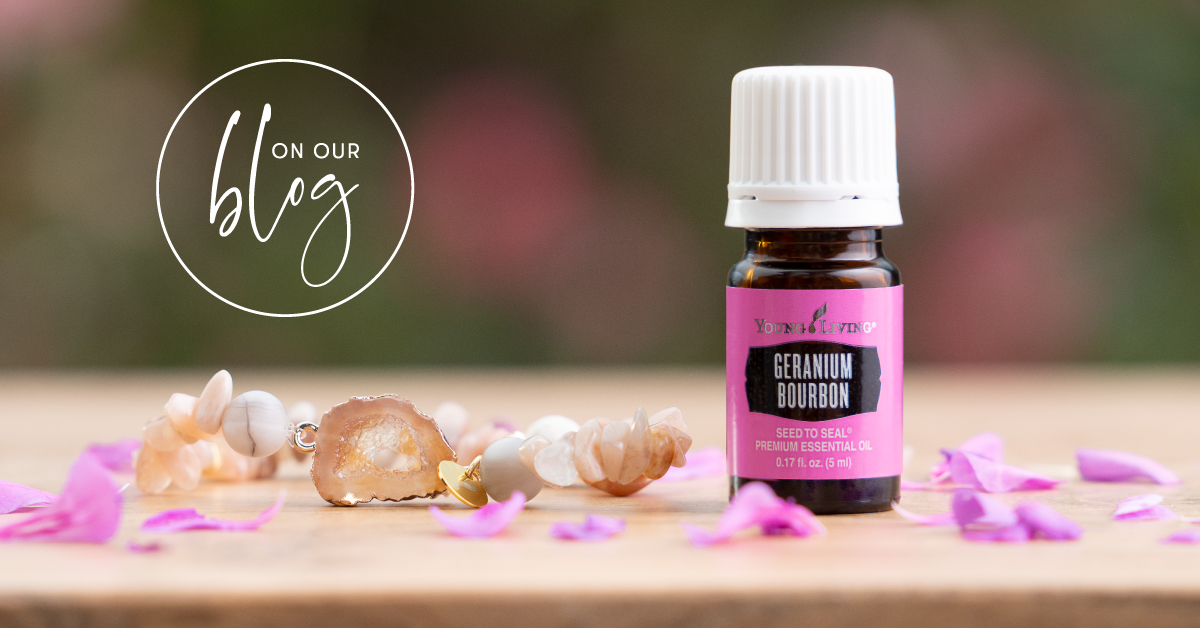 Geranium Bourbon Fresh, floral, sweet Young Living Blog US EN