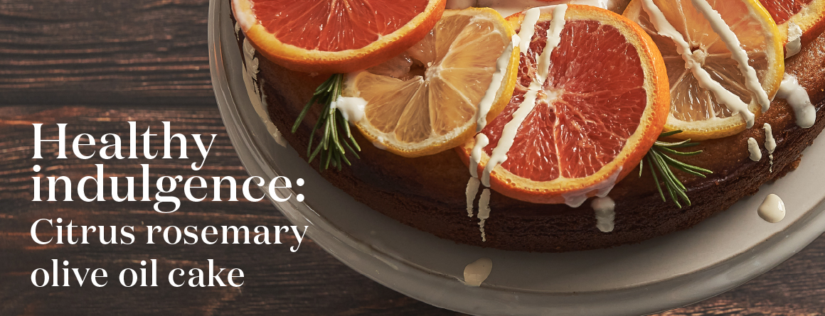 Rosemary Orange Vitality Olive Oil Cake
