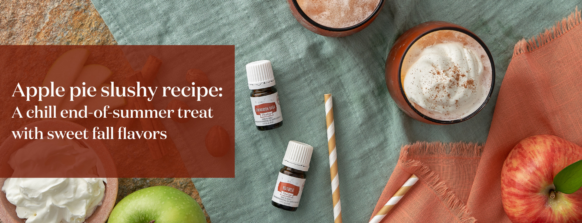 Apple Pie Slushy Recipe | Young Living Essential Oils