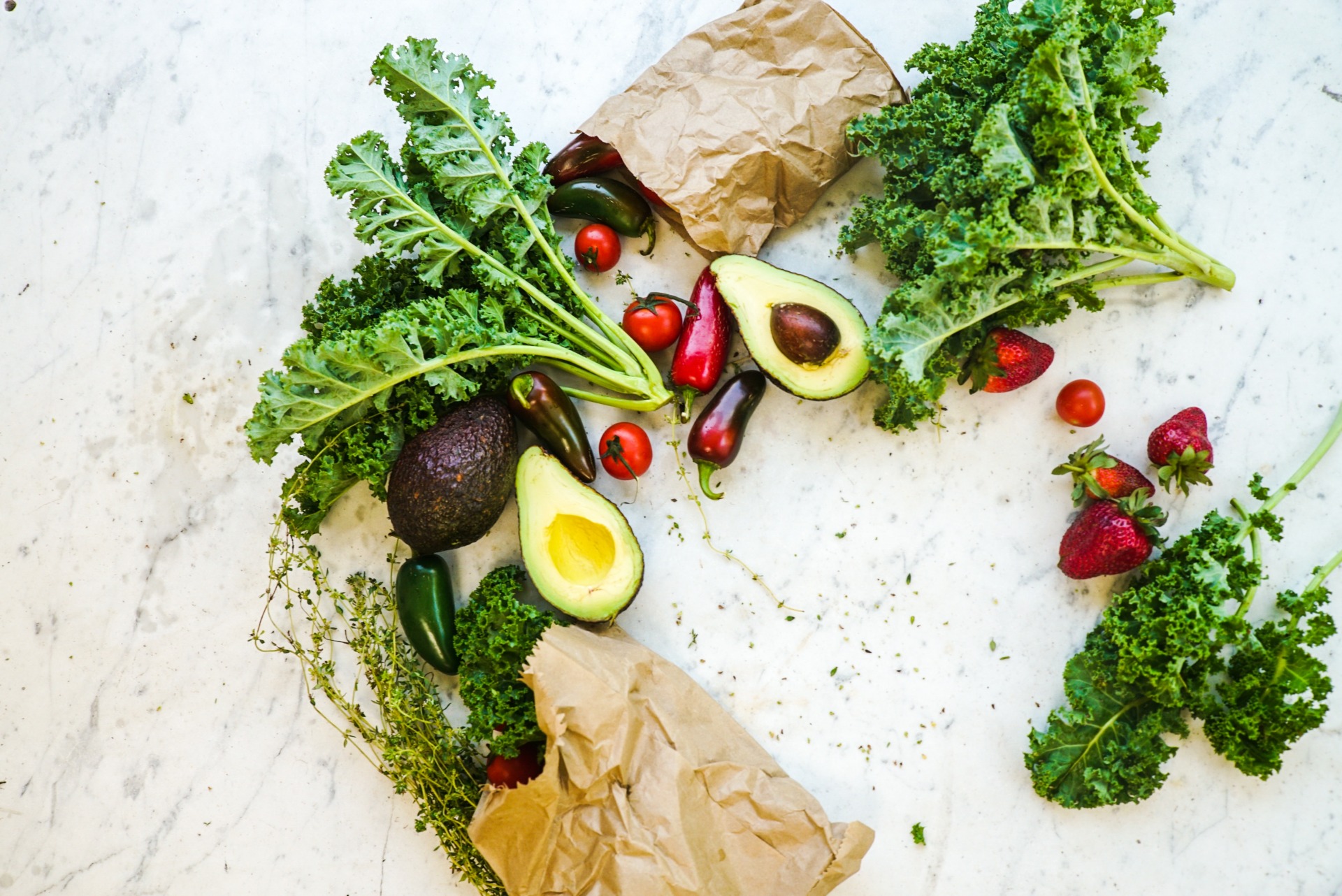 Fruits and vegetables Fruits and vegetables