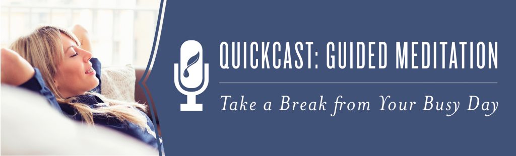 Young Living Essential Oil QuickCast Podcast Guided Meditation