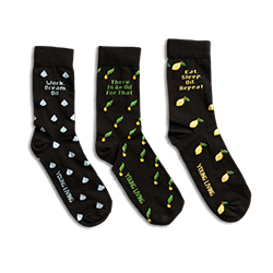 Young Living Mens Socks