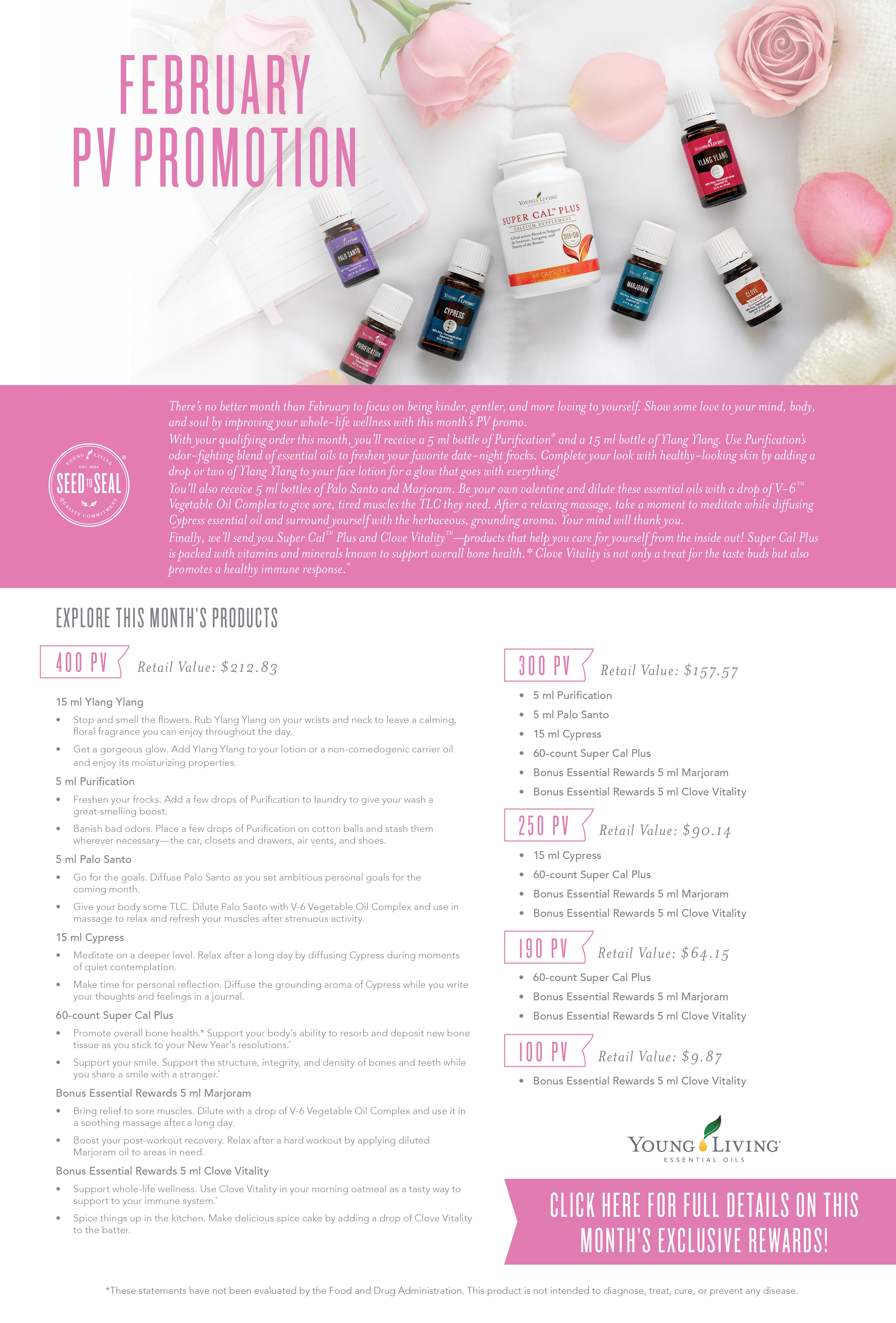 February 2019 PV Promotion | Young Living Essential Oils